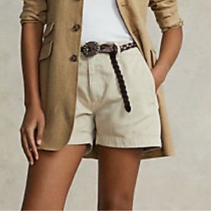 Ralph Lauren Women’s Cream Shorts Size 6 medium